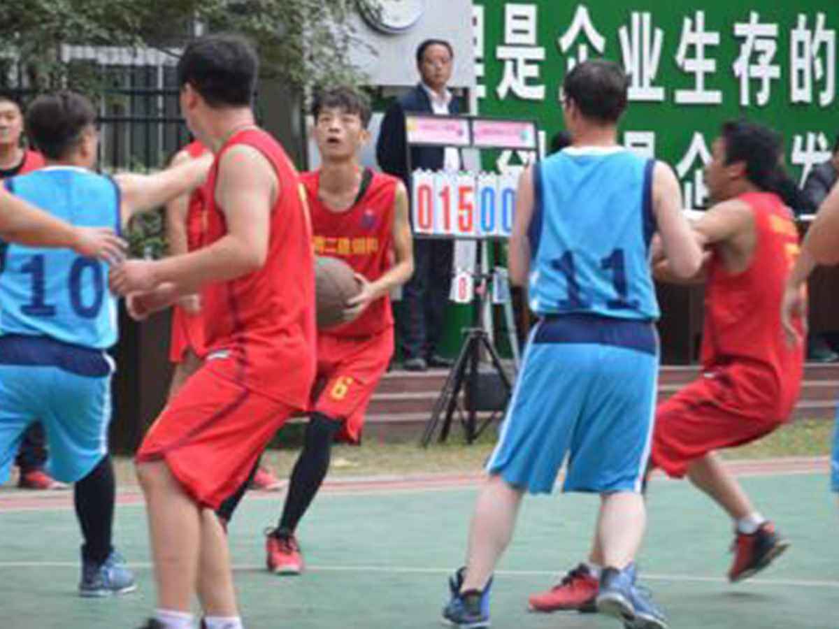 参加PG官方网站-PG(中国)一站式服务官方网站“奋进杯”男子篮球赛